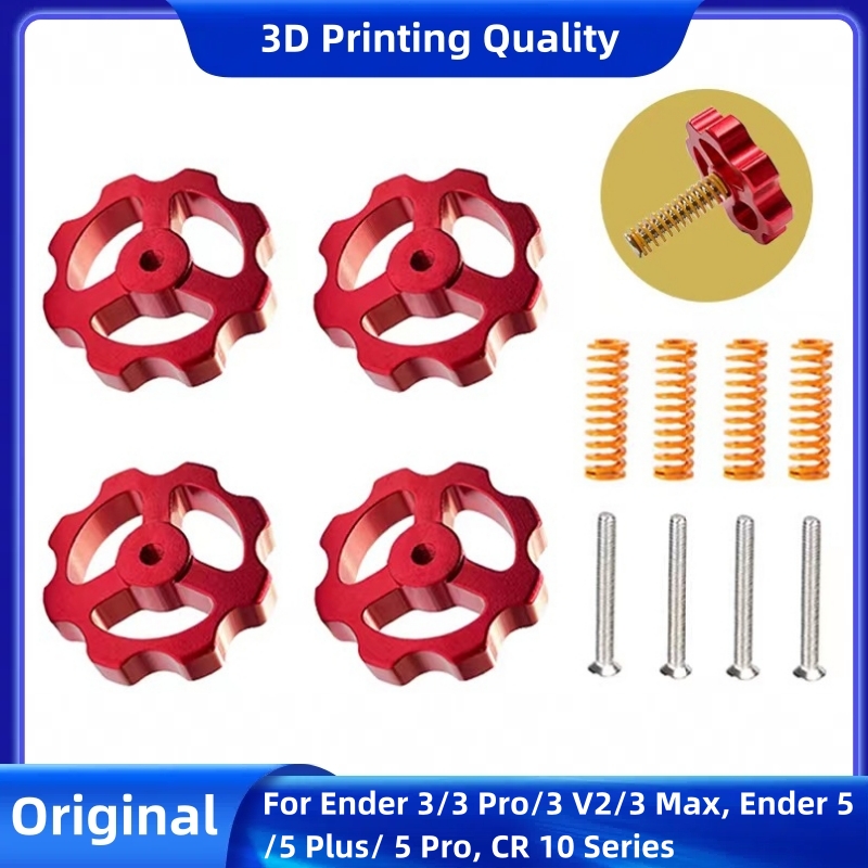 Creality Printer Ender 3 - Металлические выравнивающие гайки Creality, набор гаек