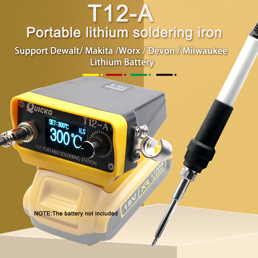 Milwaukee Drill M12 Fuel - Беспроводная паяльная станция T12, 70 Вт,