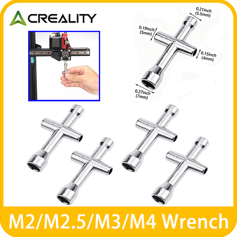 Creality Printer Ender 3 - Многофункциональный ключ 4-в-1 для 3D-принтеров: для