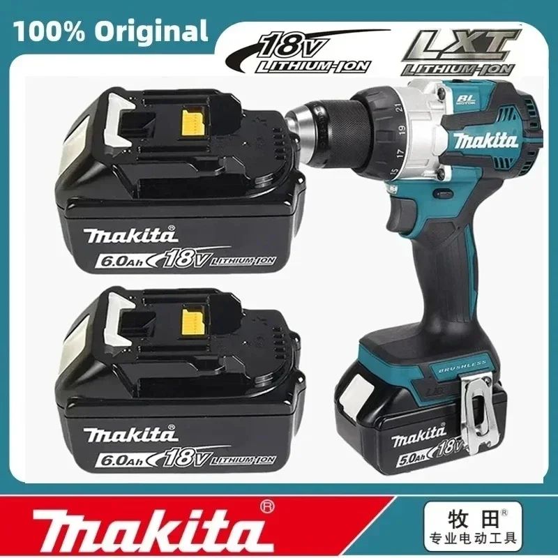 Makita Drill Ddf484 - Аккумуляторный ударный шуруповерт Makita DDF487 18В