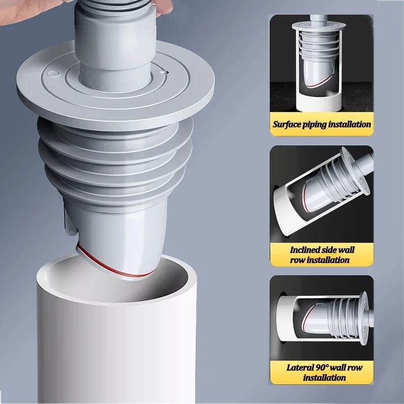 Drain Pipe Clip - Силиконовое кольцо для уплотнения, кухонная лампа