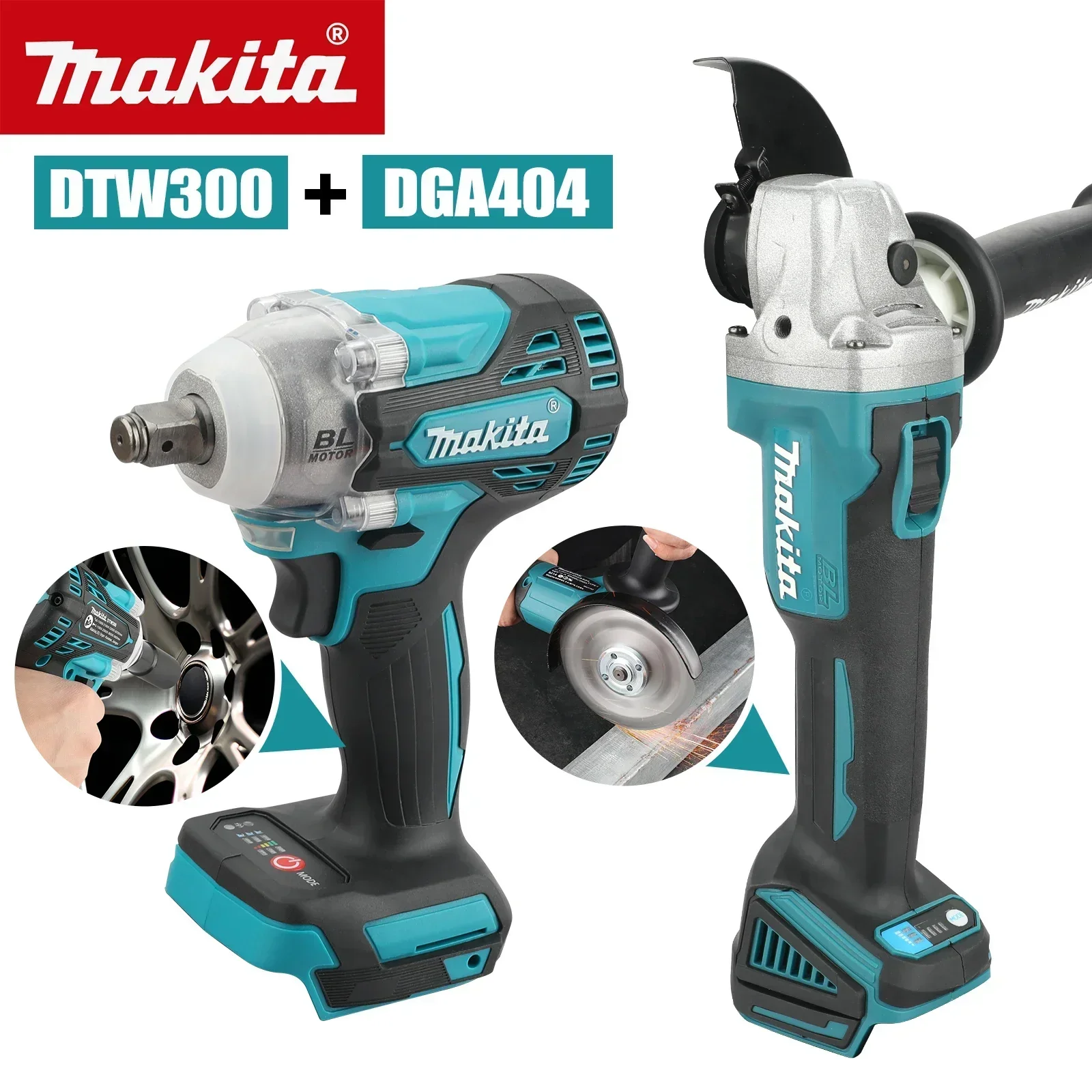 Makita Drill Dtw300 - Набор инструментов Makita 18 В 2-в-1: