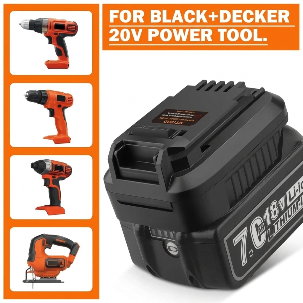 Black+Decker Tool Cordless - Конвертер для инструментов Makita в Black&Decker