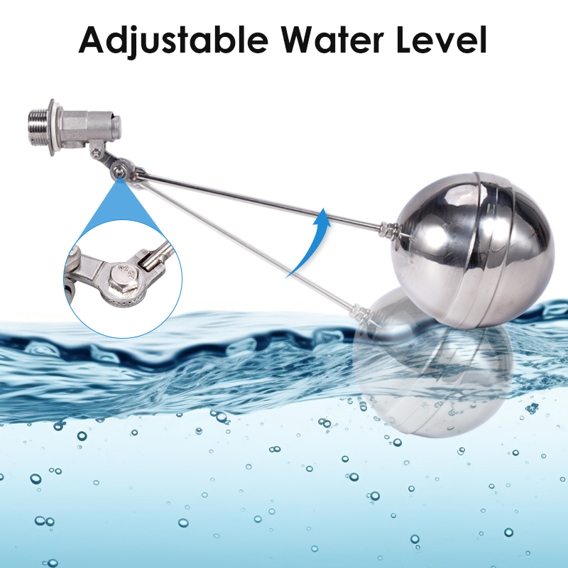 Регулируемый поплавковый клапа – обзор и цена Float Ball Valve
