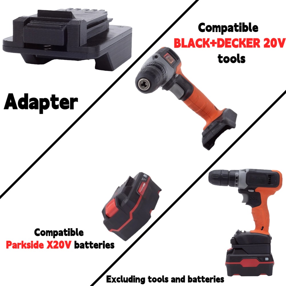 Для Parkside X20V TEAM литий-и – обзор и цена Black+Decker Tool Cordless