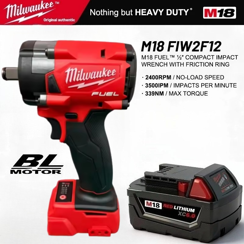 Ударный гайковерт Milwaukee FI – обзор и цена Milwaukee Drill M18 Fuel