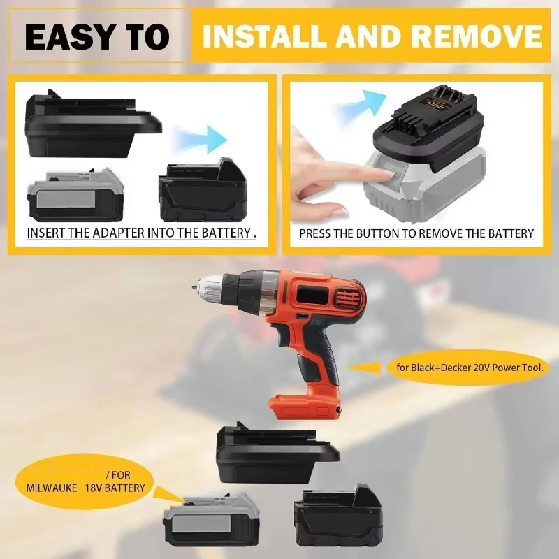 Адаптер для инструментов Black – обзор и цена Black+Decker Tool Cordless