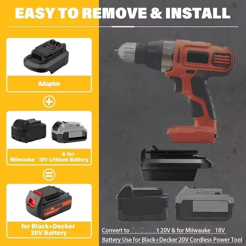 Адаптер для инструментов Black – обзор и цена Black+Decker Tool Cordless