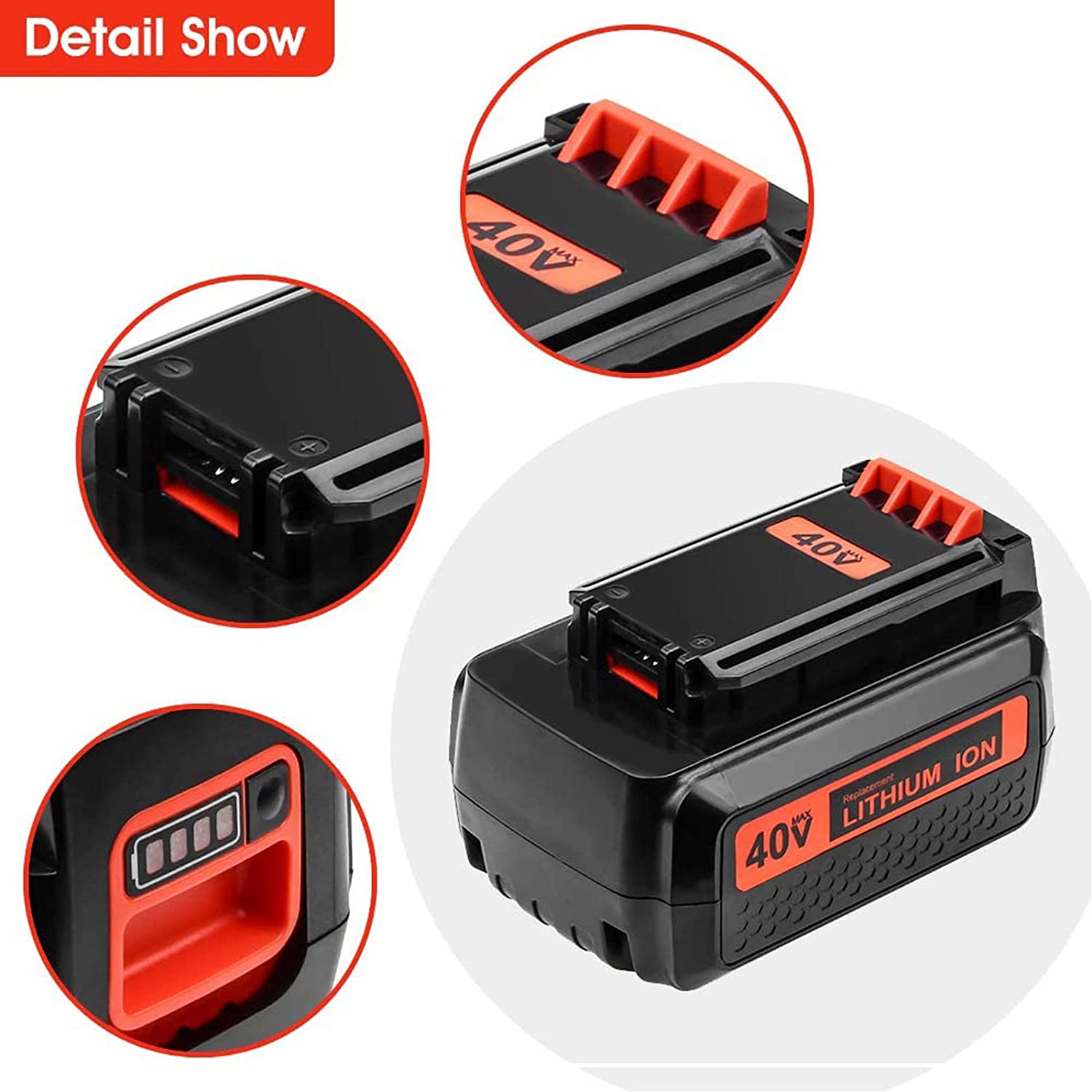 Сменный аккумулятор 36В/40В 3. – обзор и цена Black+Decker Tool Cordless