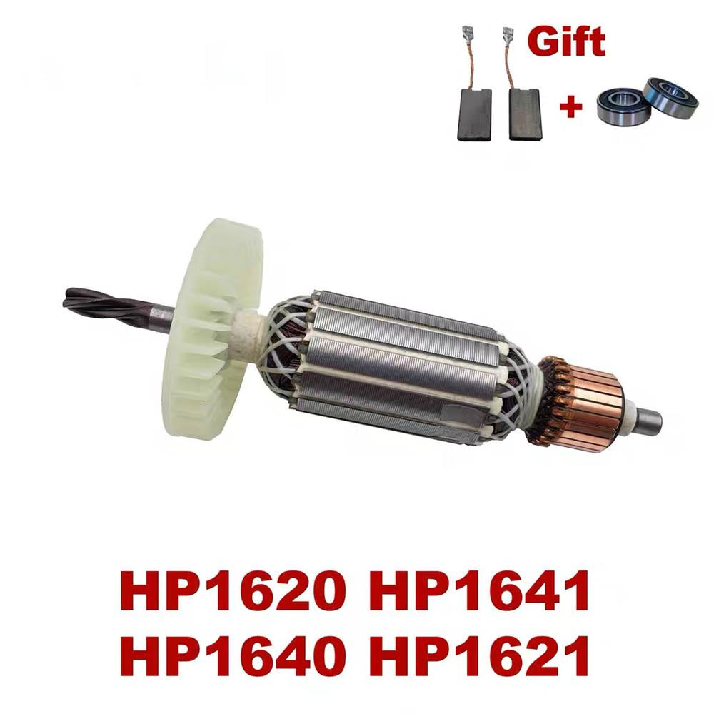 Ротор якоря ударной дрели 220  – обзор и цена Makita Drill Hp1640