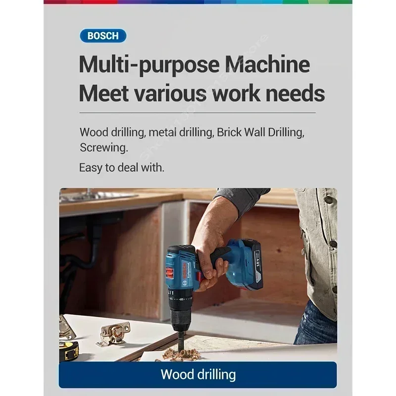 Аккумуляторная ударная дрель B – обзор и цена Bosch Drill Gsb 18V