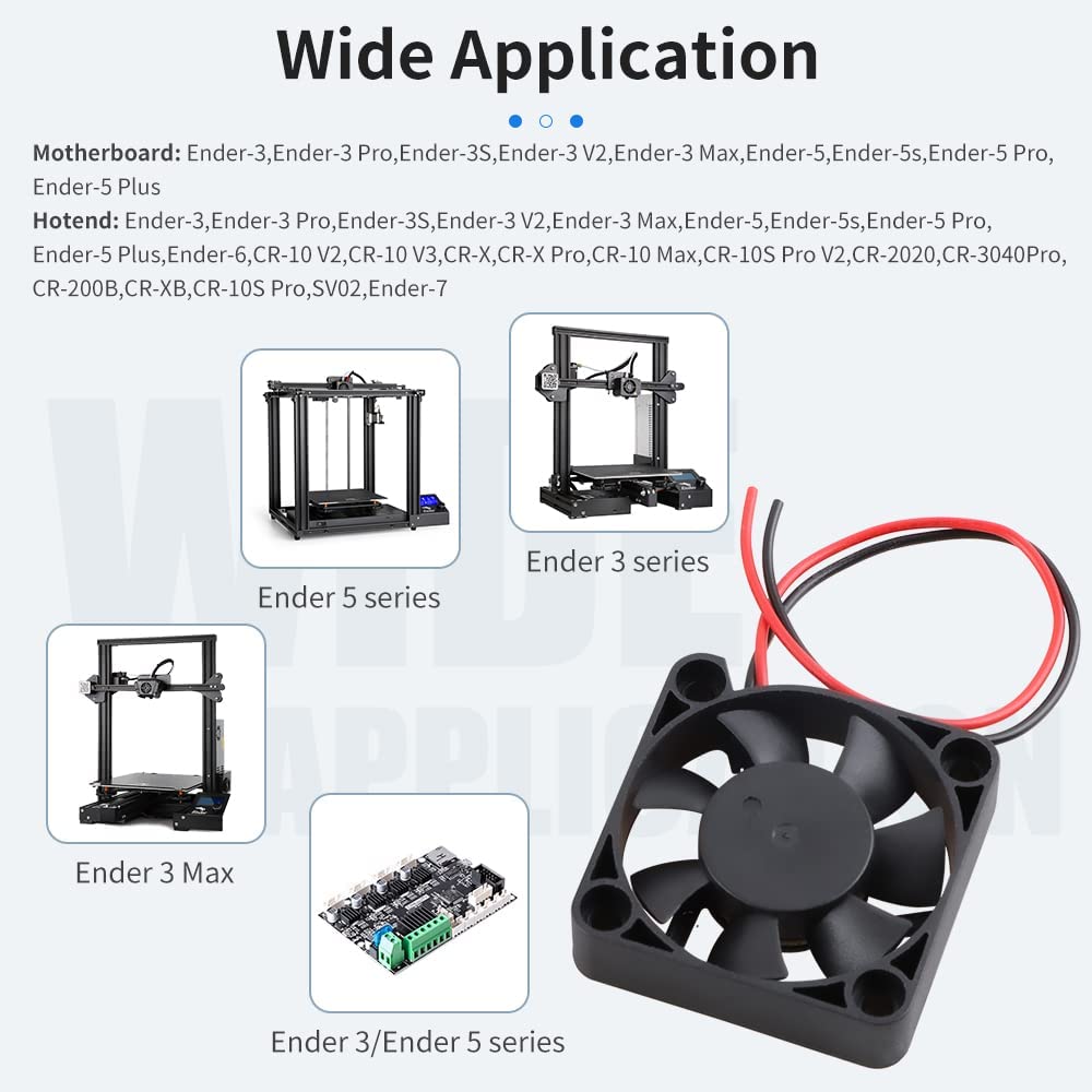 2 шт. оригинальные вентиляторы – обзор и цена Creality Printer K1