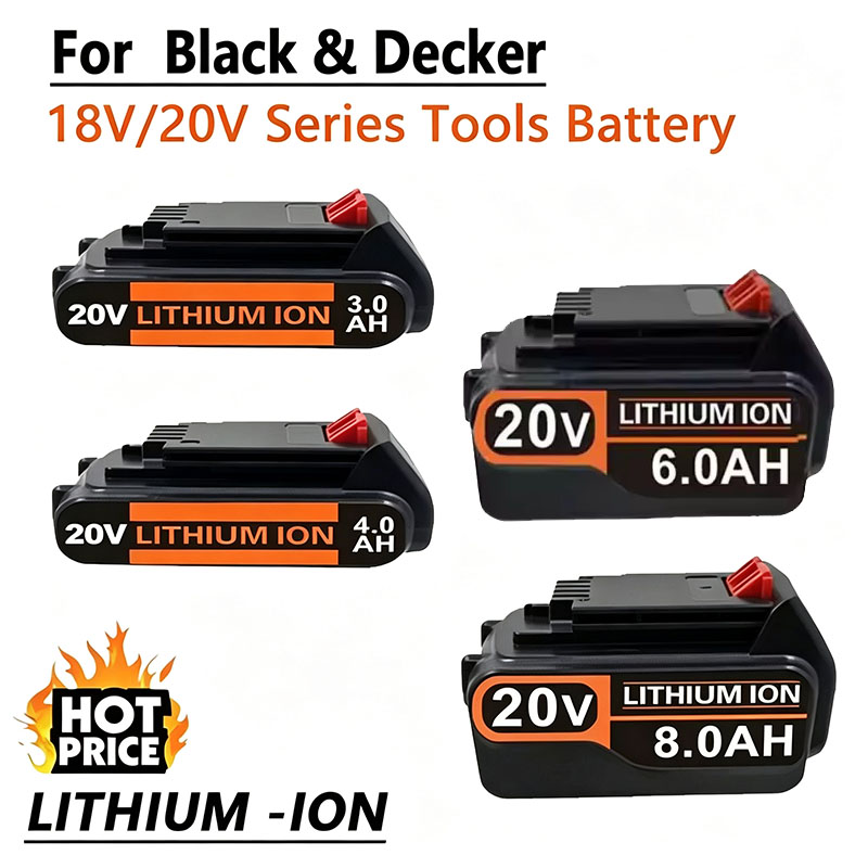 Аккумулятор 20В BL2018 LST220  – обзор и цена Black+Decker Tool Cordless