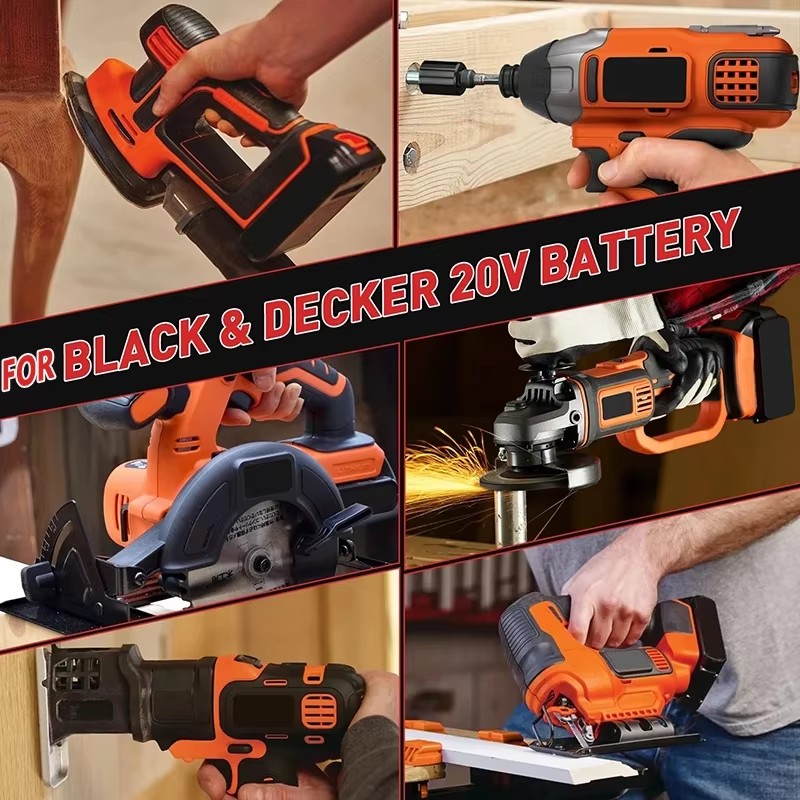 Аккумулятор 20В BL2018 LST220  – обзор и цена Black+Decker Tool Cordless