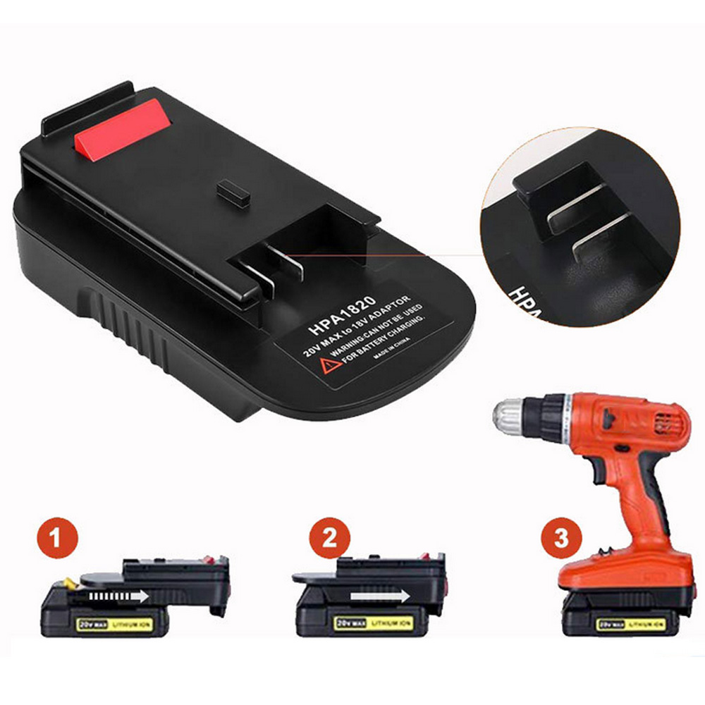 Сменный адаптер HPA1820 для ка – обзор и цена Black+Decker Tool 20V Max