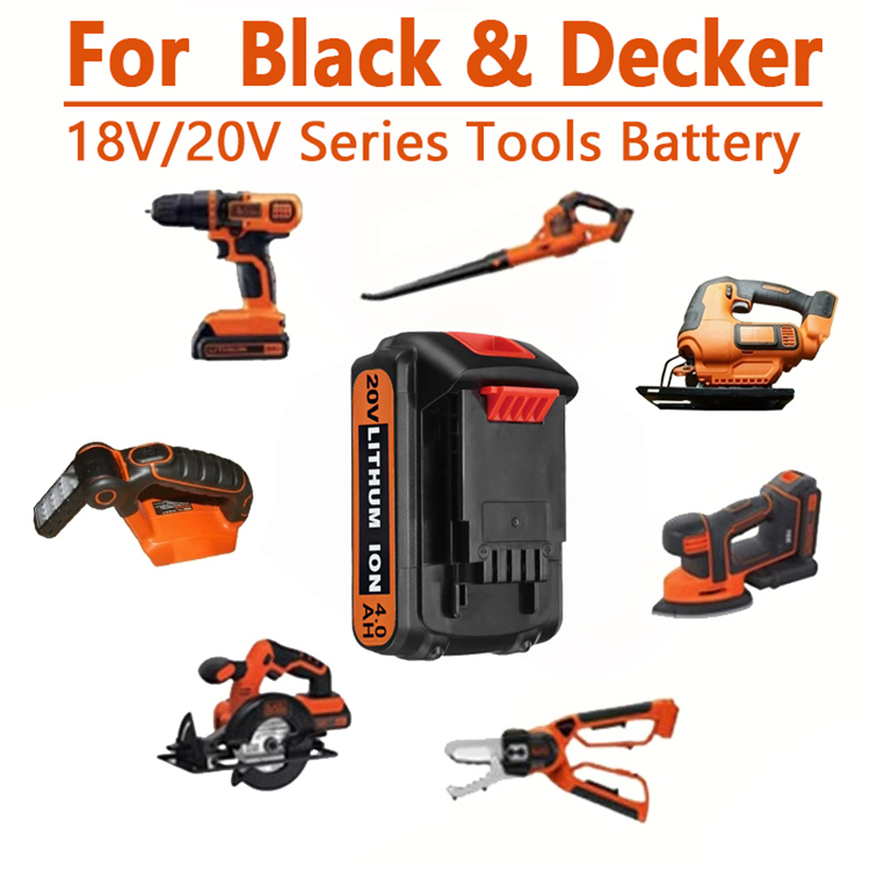 Высокоемкостный аккумулятор 8А – обзор и цена Black+Decker Tool 20V Max