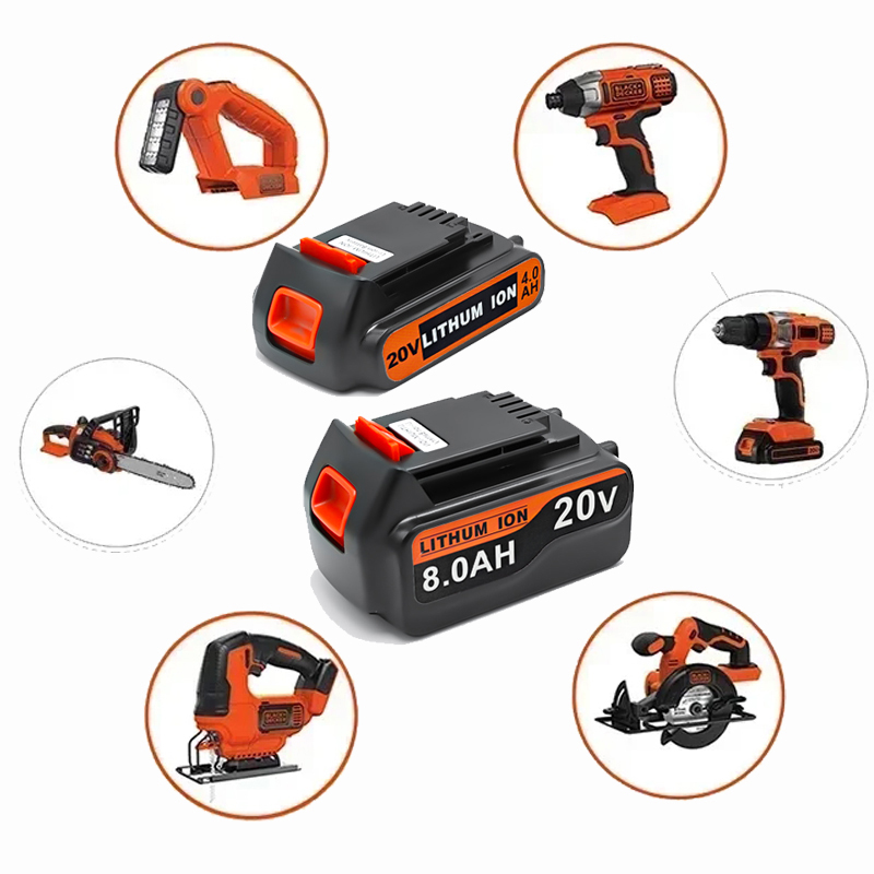 Аккумулятор 18В 3.0Ач 8.0Ач BL – обзор и цена Black+Decker Tool 20V Max