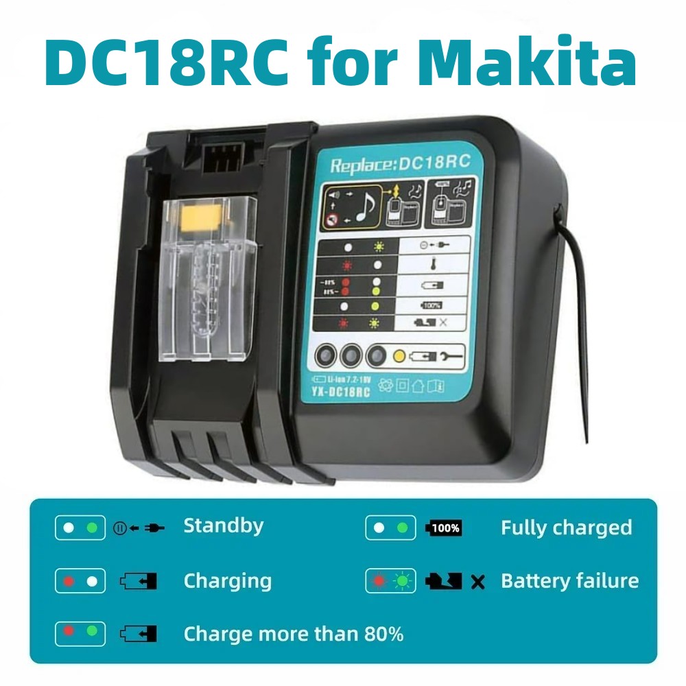 Зарядное устройство DC18RC Li- – обзор и цена Makita Drill Hp1640