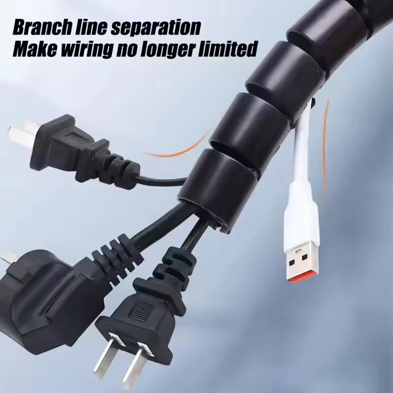 Гибкий спиральный органайзер д – обзор и цена Plastic Pipe Clip
