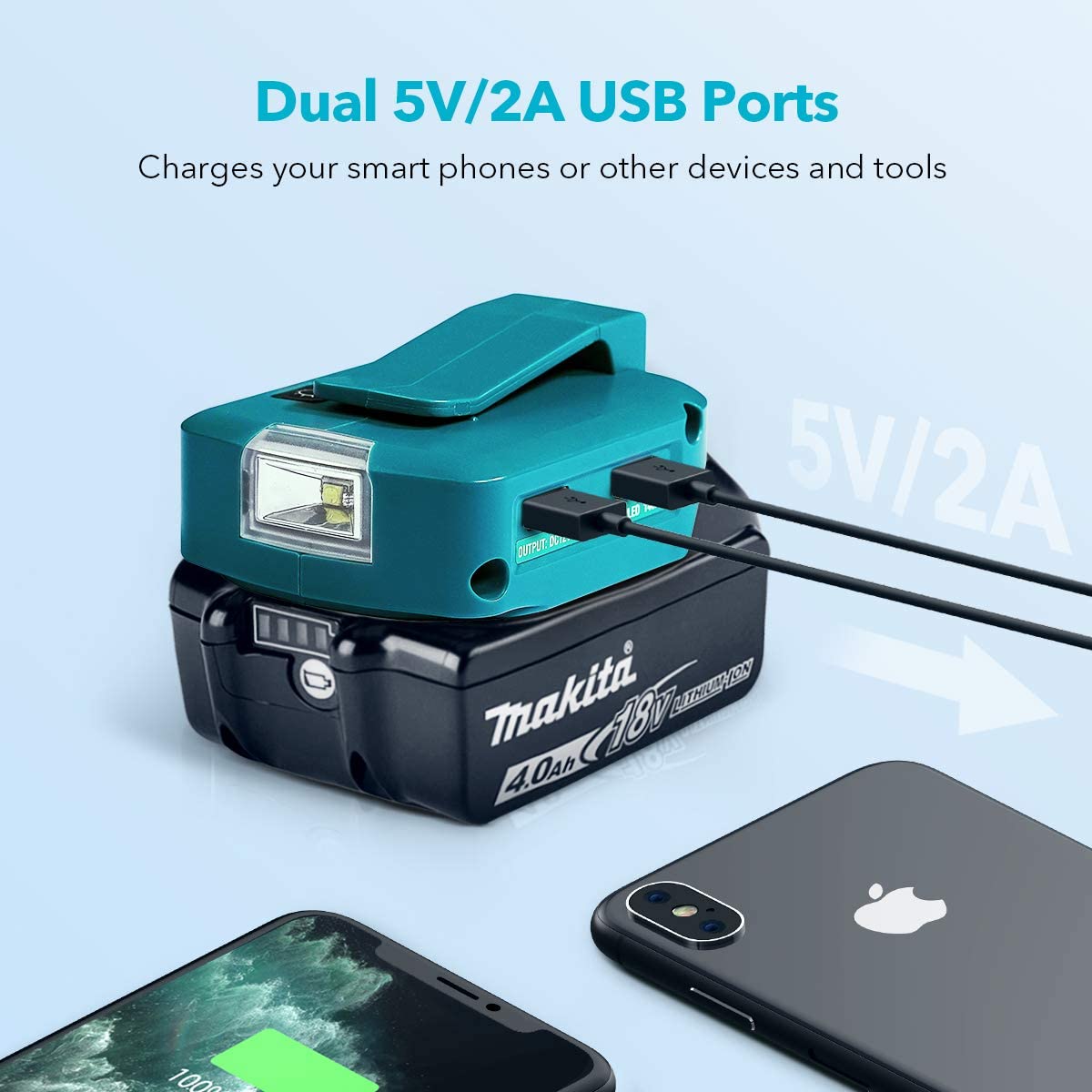USB-адаптер для зарядки Makita – обзор и цена Makita Drill Hp1640