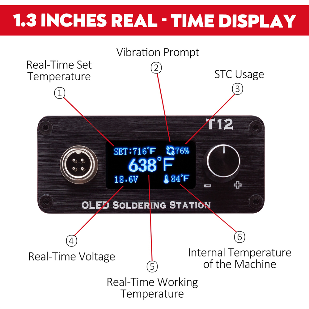 Паяльная станция OLED T12, рег – обзор и цена Milwaukee Drill M12 Fuel